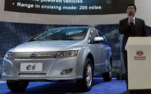 China's EV industry leaps forward