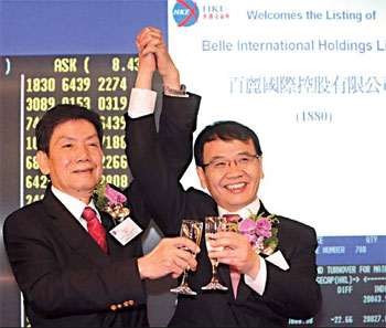 Belle, HK get off on right foot