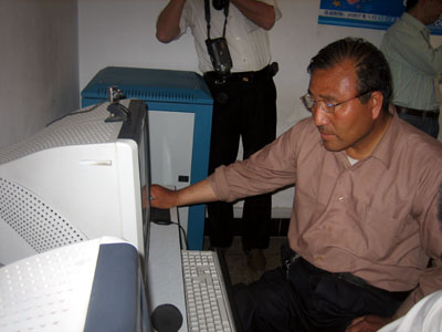 Taiyuan farmers provided Internet access