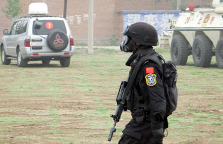 China ends anti-terrorism exercise