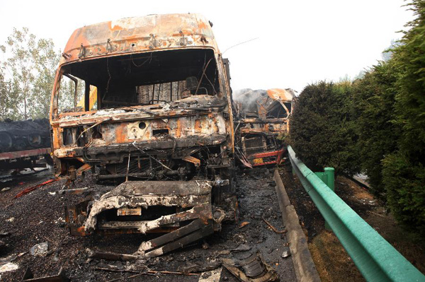 11 dead, 59 injured in collisions in E China