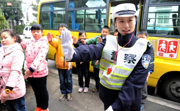 China marks first road safety day