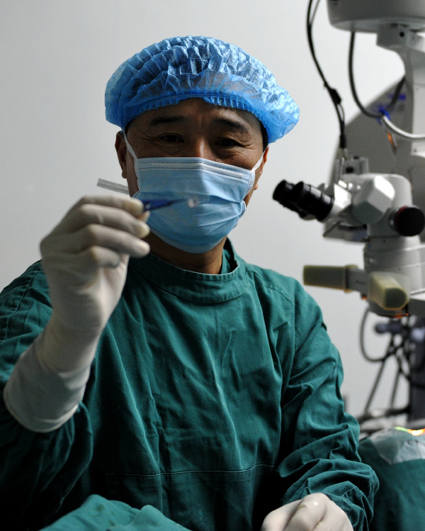 Journey of Yao Beina's cornea