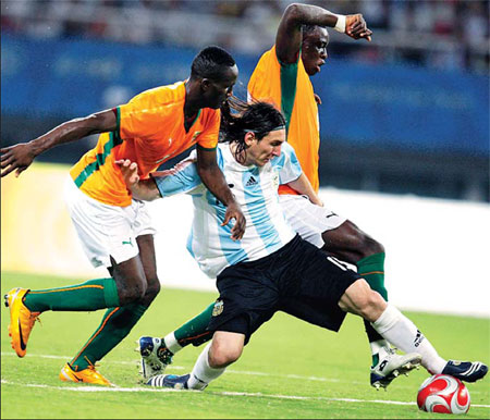 Match-winner Messi revels in positive spin