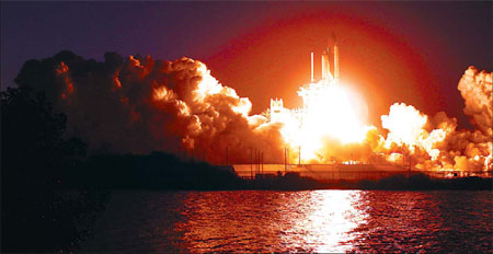 Delay results in 'most beautiful' Discovery launch