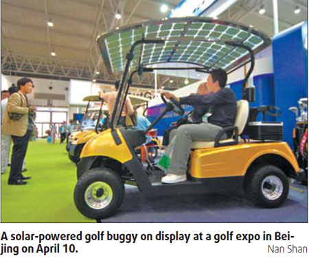 China shines in green project spend