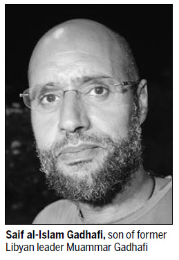 Gadhafi son's possible flight to Niger puts nation in dilemma