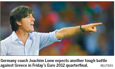 Loew wary of Greeks bearing high hopes