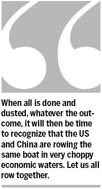 Reality will rule after US polls