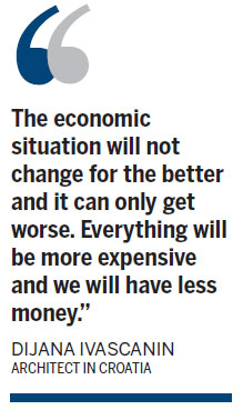 Economic woes threaten to spoil Croatia's EU entrance