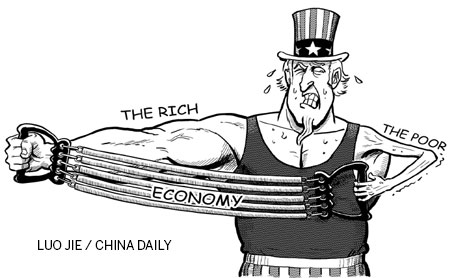 Income gap the bane of US