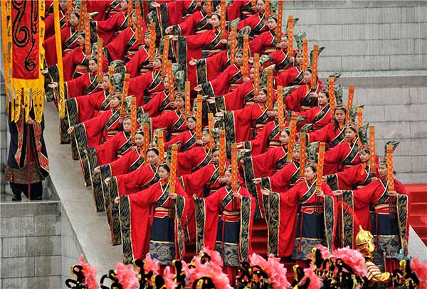 Harmony abides with the descendants of the Yellow Emperor