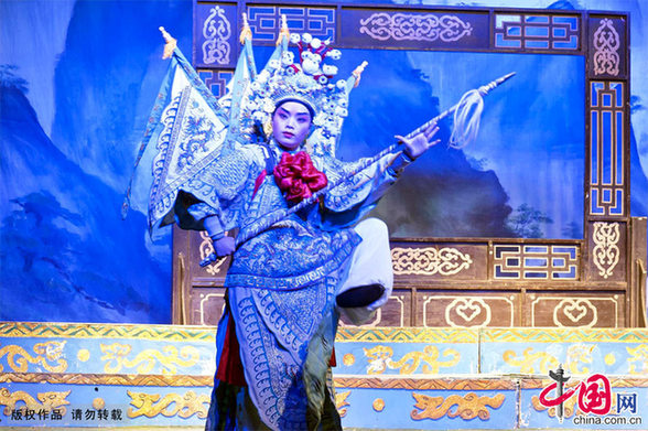 浙江：濃濃鄉情 婺劇的臺前幕后[組圖]