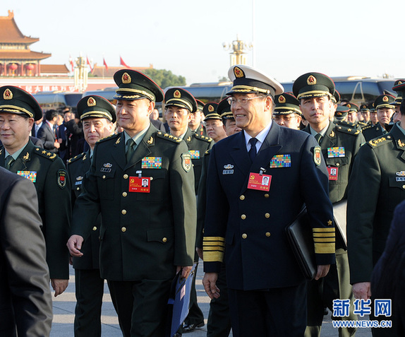 代表們步入人民大會(huì)堂