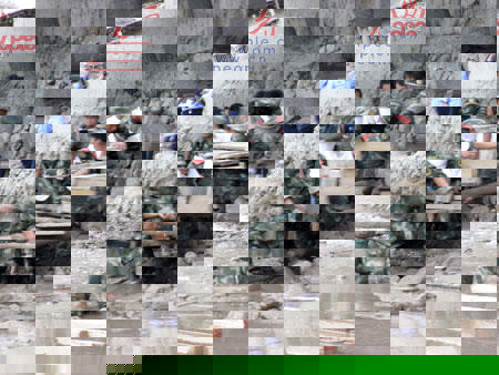 甘肅舟曲縣泥石流災區最新報道 （組圖）