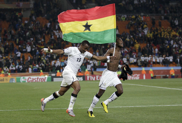 德國小勝加納將戰(zhàn)英格蘭 加納雖敗仍出線