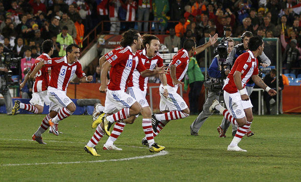 巴拉圭點殺“射日” 亞洲球隊全部出局