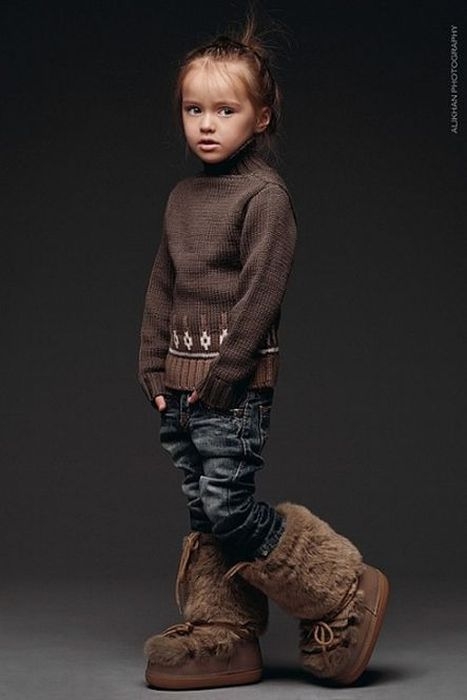 天真可愛的俄羅斯萌娃小模特（組圖）