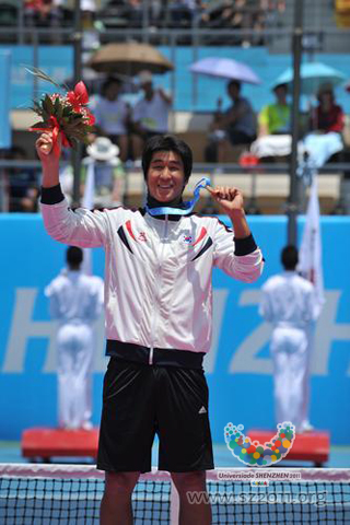 【網球】金牌速遞：男子單打韓奪冠