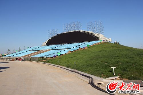 金沙灘搭起大舞臺 海陽亞沙會大幕將掀開