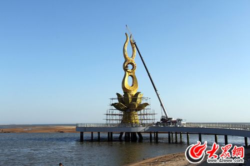 金沙灘搭起大舞臺 海陽亞沙會大幕將掀開