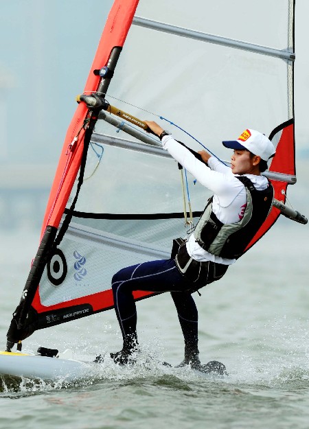 首屆帆板大獎賽精彩瞬間（組圖）