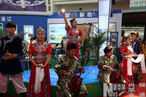 內(nèi)蒙古霍林郭勒市參展第四屆東北文博會(huì)受矚目