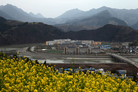 災(zāi)后走訪青川智慧島教育園區(qū)