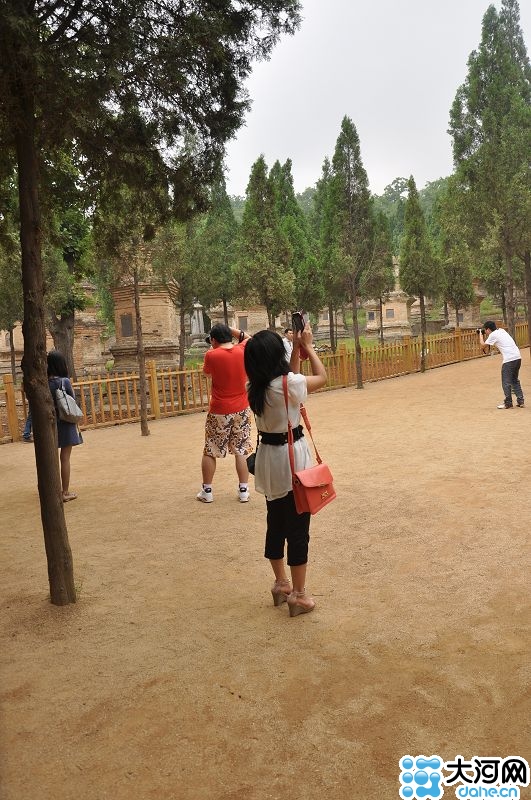 第11屆網上看河南 記者領略千年古剎少林寺魅力