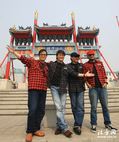 縱貫線天津海河乘豪華游輪  為演唱會預熱