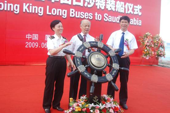 大金龍120輛大型客車出口沙特