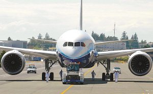 美國波音787夢幻客機首次試飛 中國訂57架