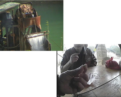 金價(jià)上漲引發(fā)廣西非法淘金熱 淘金船日掙數(shù)萬