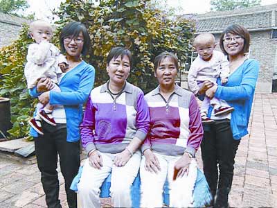 山西現“母系”雙胞胎家族 連續十代傳女不傳男