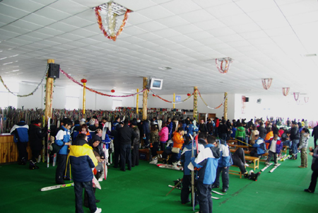 神農架滑雪旅游春節強勢升溫