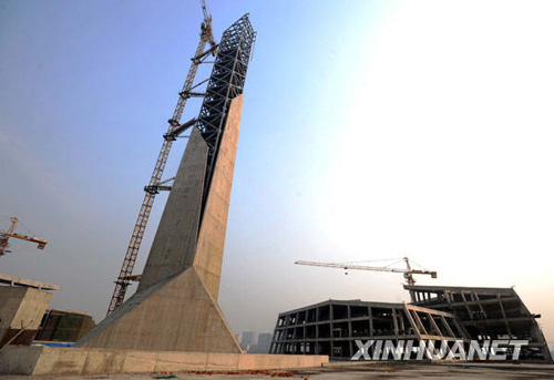 長沙“兩館一廳”建筑群初顯雛形