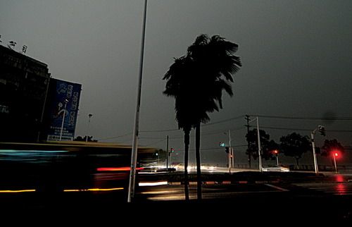 黃石出現“黑晝”天氣