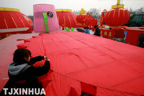 天津：元宵近了花燈俏