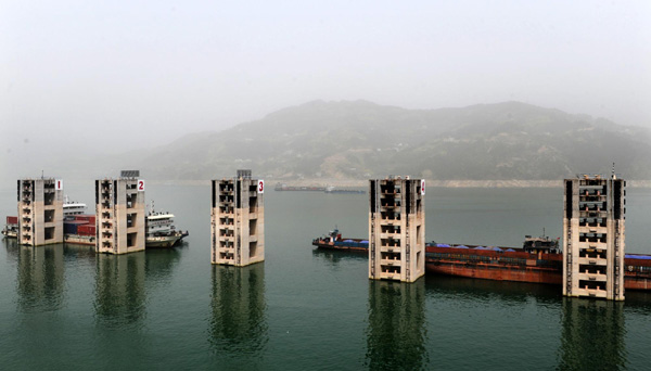 三峽水庫較早消落至156米節點水位