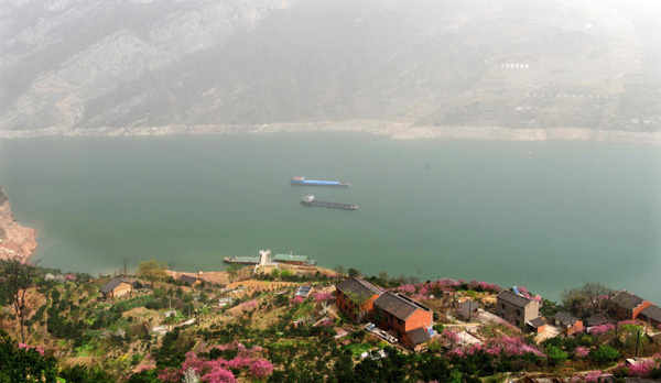 三峽水庫較早消落至156米節點水位