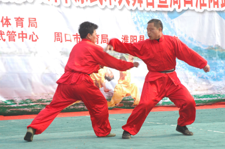 河南淮陽發現頻臨失傳的稀有拳種伏羲八卦拳