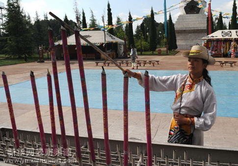 云南民族村 靜候游客來