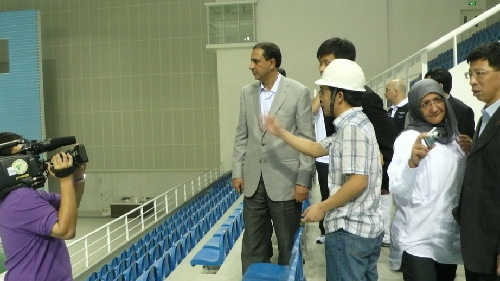 科威特體育代表團參觀廣州亞運場館