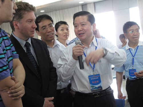 瓦斯治理國(guó)際會(huì)議代表考察淮南礦業(yè)集團(tuán)