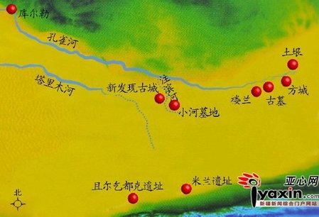 羅布泊現(xiàn)神秘新古城 遺址規(guī)模僅次于樓蘭