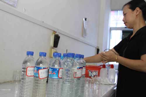 上杭縣環保部門每日檢測汀江水質均穩定達標