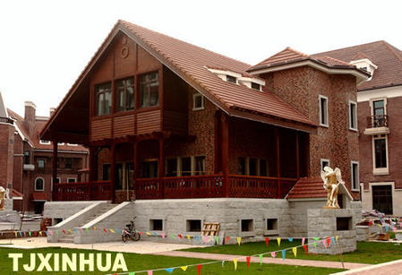 天津德式風情區“風情萬種”