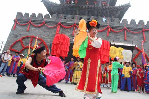 第二屆關東民俗文化節在沈陽舉行（圖）