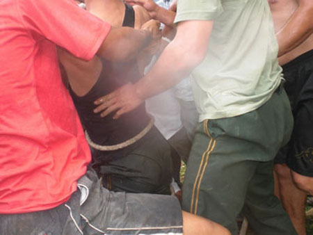 商丘消防兩次下井成功從13米深井救出六旬老人