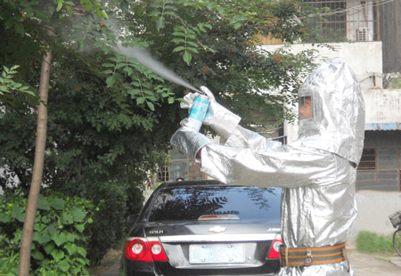 毒蜂頻頻傷人 河南漯河一小區(qū)居民不敢出門